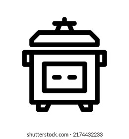 pot icon or logo isolated sign symbol vector illustration - high quality black style vector icons
