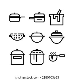 pot icon or logo isolated sign symbol vector illustration - Collection of high quality black style vector icons
