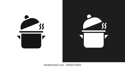 Potsymbol Logo Set Vektor