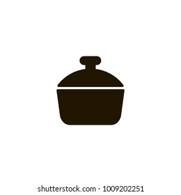 pot icon. sign design