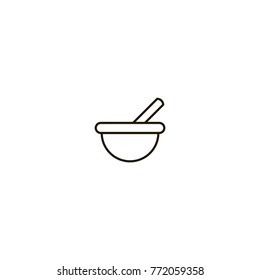 pot icon. sign design