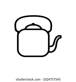 pot icon vector