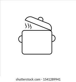 pot icon vector concept eps