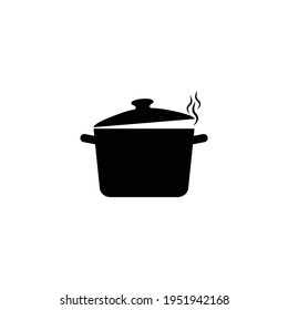 pot icon vector cooking food sign