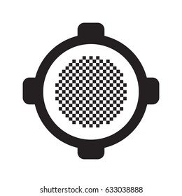 Pot icon. Vector illustration in flat style