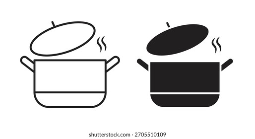 Iconos del pote para el Diseño web del uso, logotipo. Ilustración del símbolo.