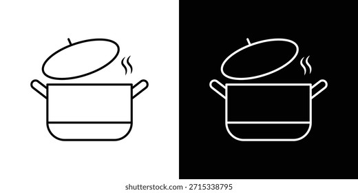 Plantilla de Vector de los iconos del pote, EPS 10 para el diseño