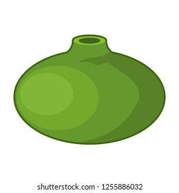 pot isolated illustration on white background