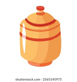 pot isolated on white background