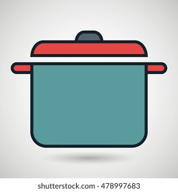 pot kitchen cooking icon