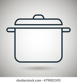 pot kitchen cooking icon