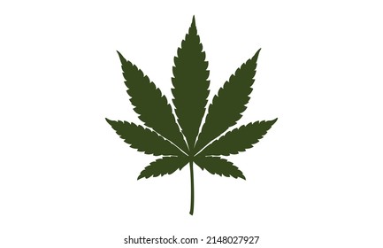 Pot leaf Vector, cannabis leaf Vector and Clip Art