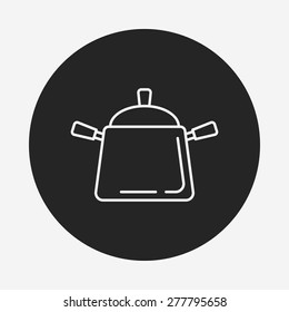pot line icon