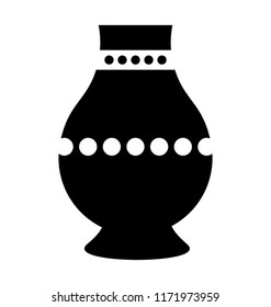 
Pot made of ceramic or clay known as ceramic pot 
