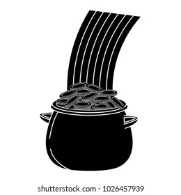 pot with rainbow