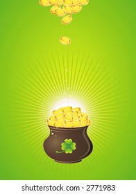 Pot for St. Patrick's Day