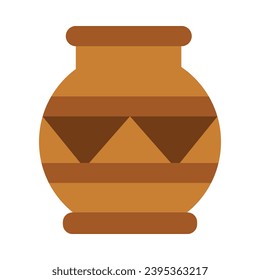 Pot Vector Flat Icon For Personal And Commercial Use.
