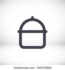 Pot Vector icon