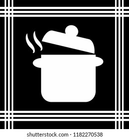 pot vector icon