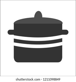 pot vector icon