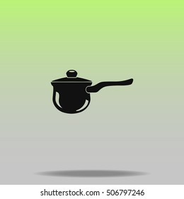 Pot vector icon