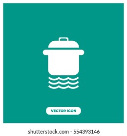 pot vector icon