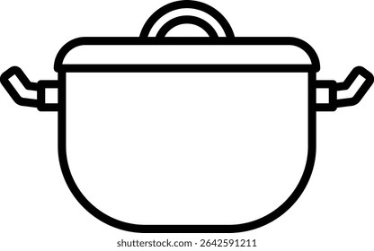 Pot vector icon. Can be used for printing, mobile and web applications.
