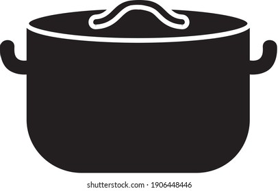 pot Vector illustration isolated on a white background