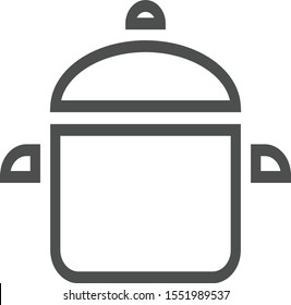 pot  vector thin line icon pixel perfect with 64 pixel X 64 pixel