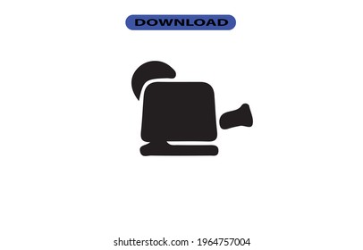 Pot water icon or logo high resolution