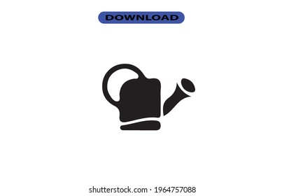 Pot water icon or logo high resolution