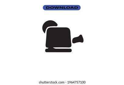 Pot water icon or logo high resolution
