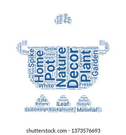 pot word cloud. tag cloud about pot