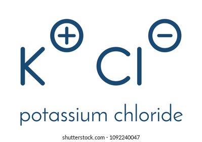 Potassium chloride (KCl) salt. Used in lethal injections, fertilizer, as a drug, etc.