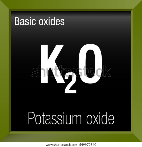 Oxide formula potassium How to