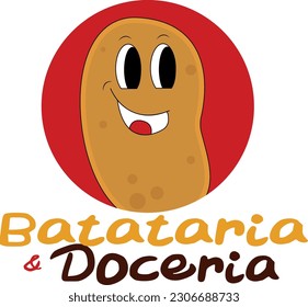 Potato Batata Art Vetor Vector