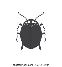 Potato bug icon. flat simple pictogram. vector illustration