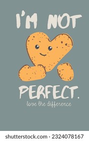 potato cartoon vegan vector positive