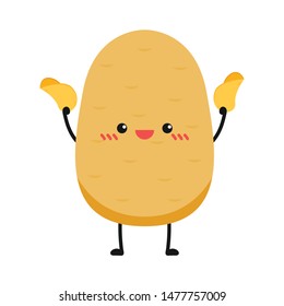 wallpaper potato images stock photos vectors shutterstock https www shutterstock com image vector potato character design vector wallpaper free 1477757009