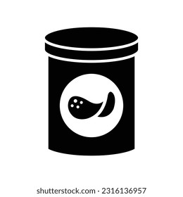 potato chip icon vector design template in white background