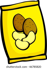 bolsa de papas fritas