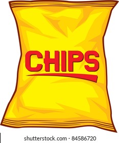 potato chips bag