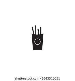 potato chips icon illustration element design