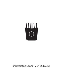 potato chips icon illustration element design