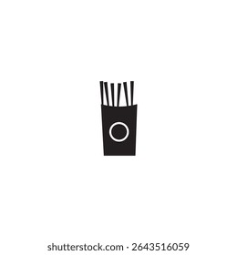 potato chips icon illustration element design