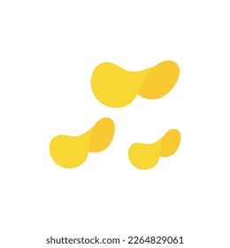 potato   chips  icon vector chips logo