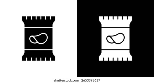 Potato chips icon Vector scalable graphics