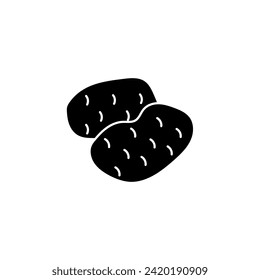 potato concept line icon. Simple element illustration. potato concept outline symbol design.