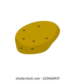 potato flat vector icon