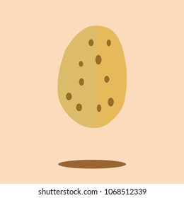 potato, potato food icon vector